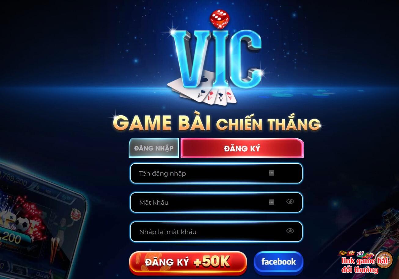 Biểu mẫu đăng ký tài khoản game mới tại Vic99 Win