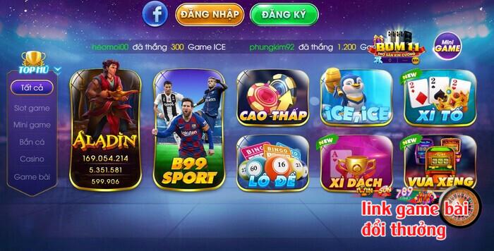 Chơi là thắng tại cổng game bài uy tín Bin88 Vin