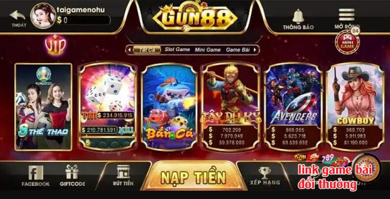 Đôi nét về cổng game Gun88Vin Club