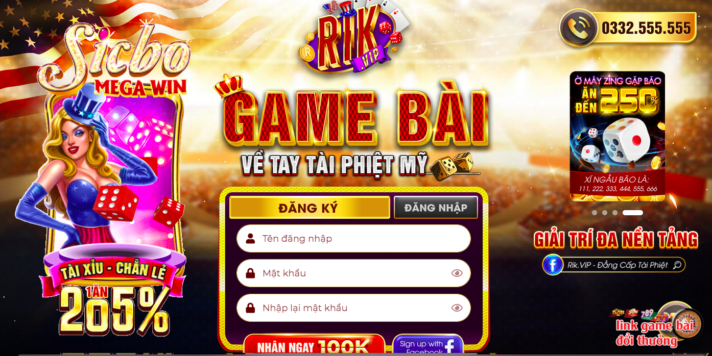 Cổng game Rikvip