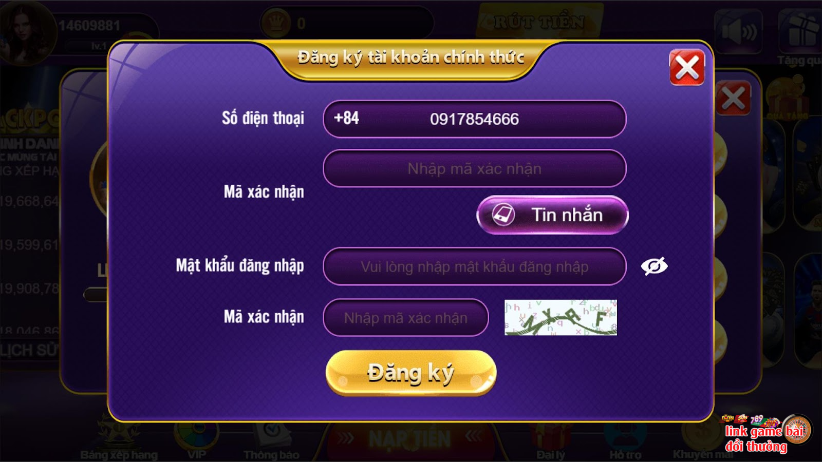 Hướng dẫn chi tiết các bước tân thủ cần làm khi đăng ký tài khoản 68gamebai