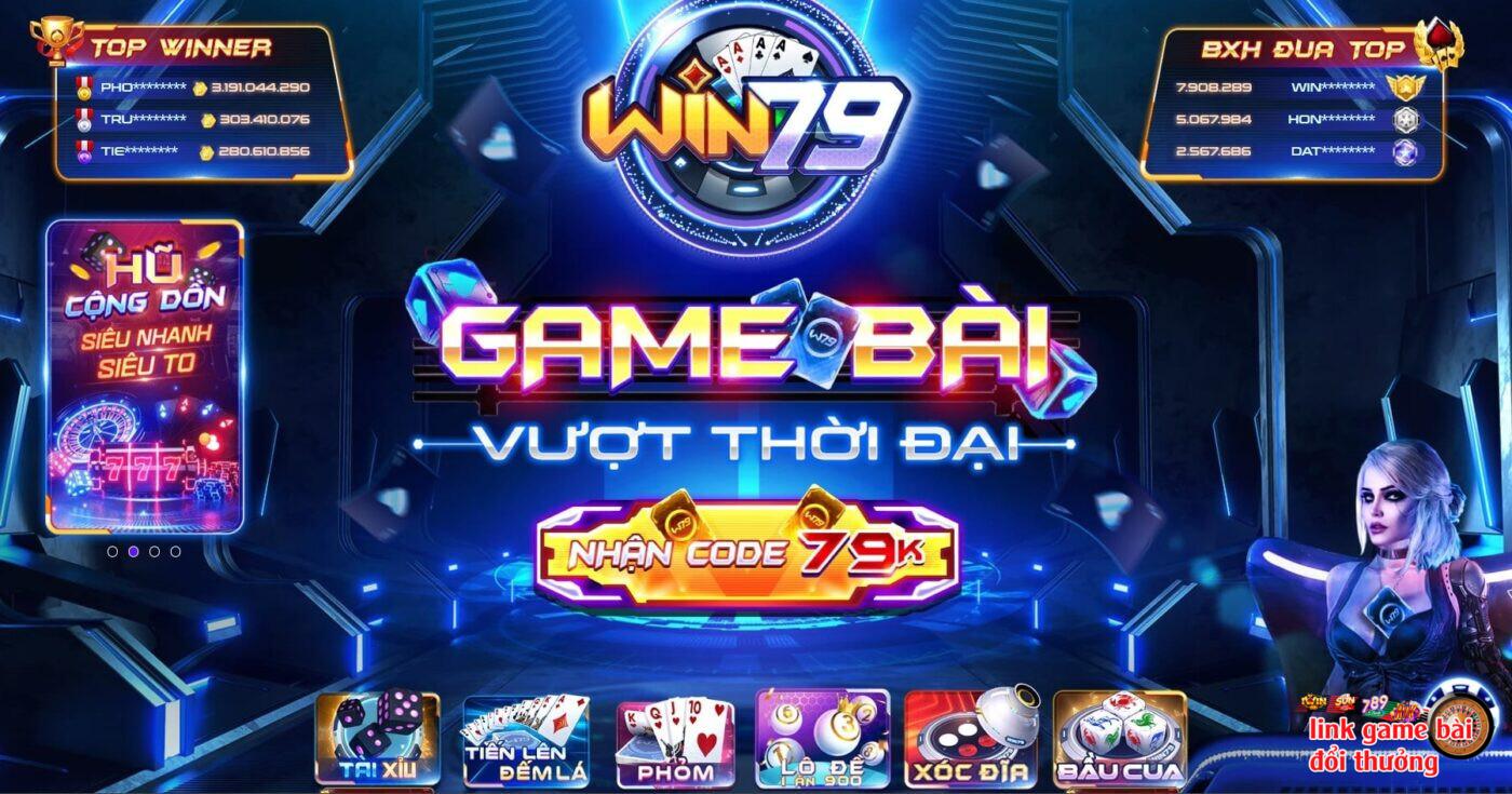 Win79 được đánh giá là cổng game Slot đổi thưởng uy tín nhất thời đại