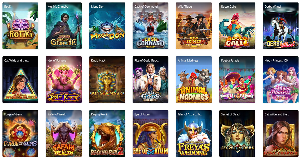 Playngo cung cấp nhiều trò chơi slots game hấp dẫn