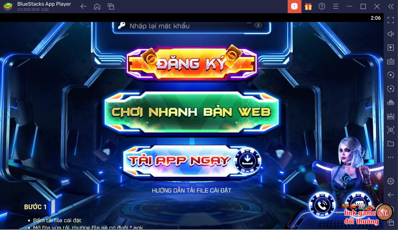 Bấm chọn Tải app ngay 