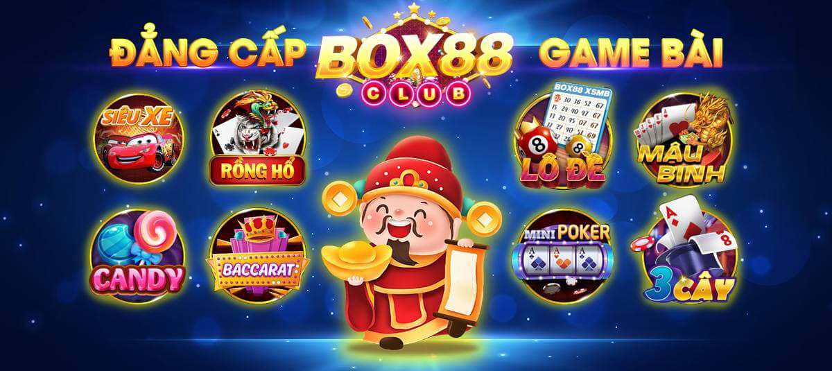 Giao diện cổng game Box88 Club